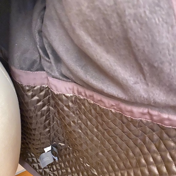 CROFT & BARROW Women's Lined Brown 3/4-Length Jacket, Size 1X. - Picture 5 of 7